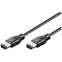 Wentronic CAK IEEE 1394 6P-6P 1.8m Fire Wire 1.8m Negro - Cable FireWire (400 Mbit-s- Negro)